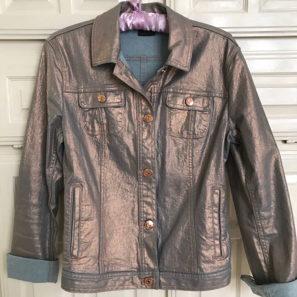 Armani Exchange Rose Gold Jean jacket